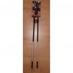 BASTONES DE TREKKING DE CARBONO AX CRIVIT COLOR VERDE/NEGRO