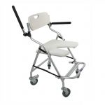 SILLA DE DUCHA PLEGABLE ERCINA CON RUEDAS