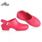 ZUECOS CALZURO CON TIRA ROSA